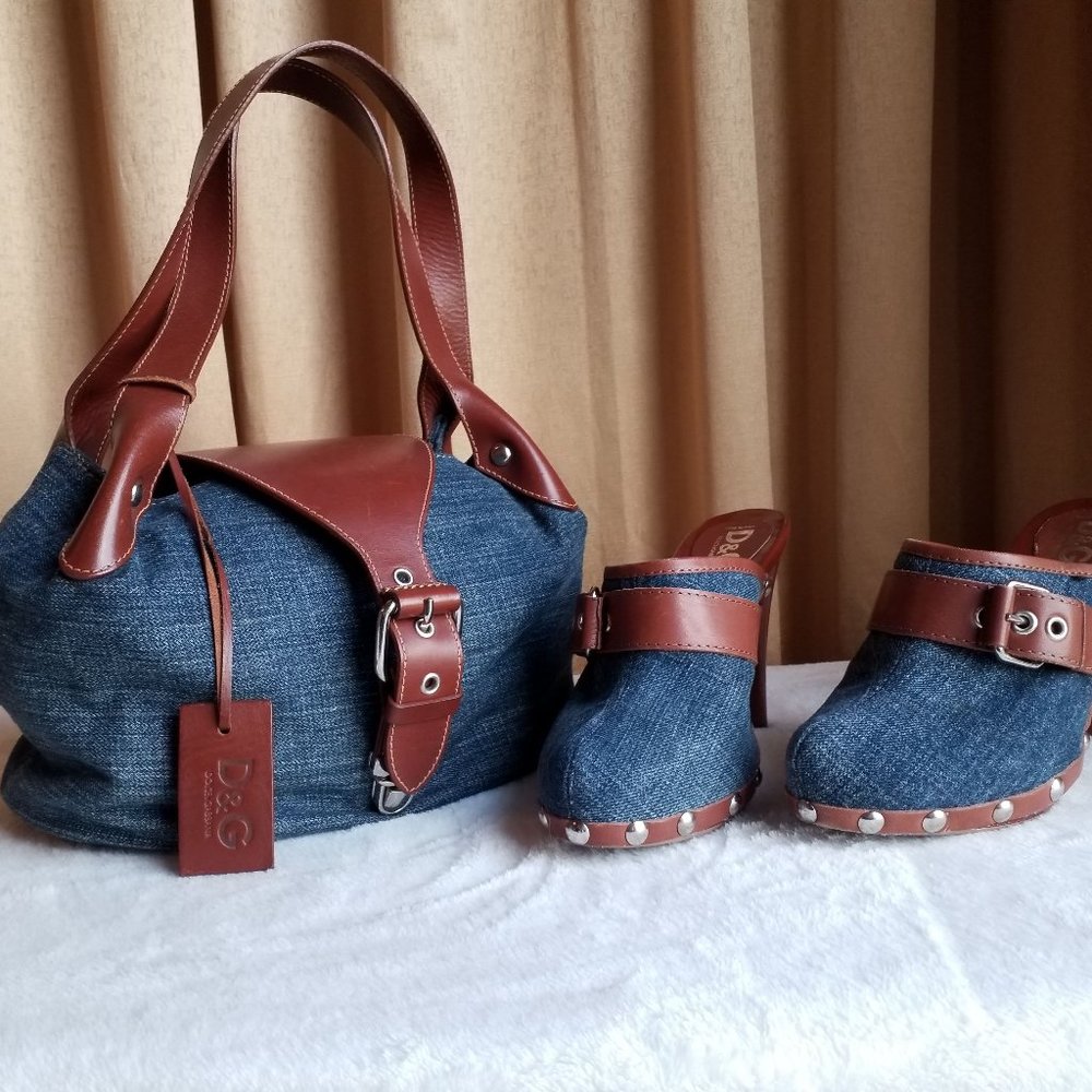 Dolce & Gabbana Denim  handbag.MOVING NEED TO SELL